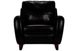 Heart of House Harrow Leather Chair - Chocolate